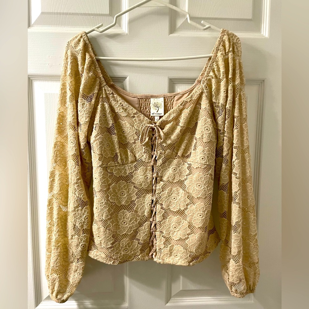 Lrg Self Esteem Lace Top